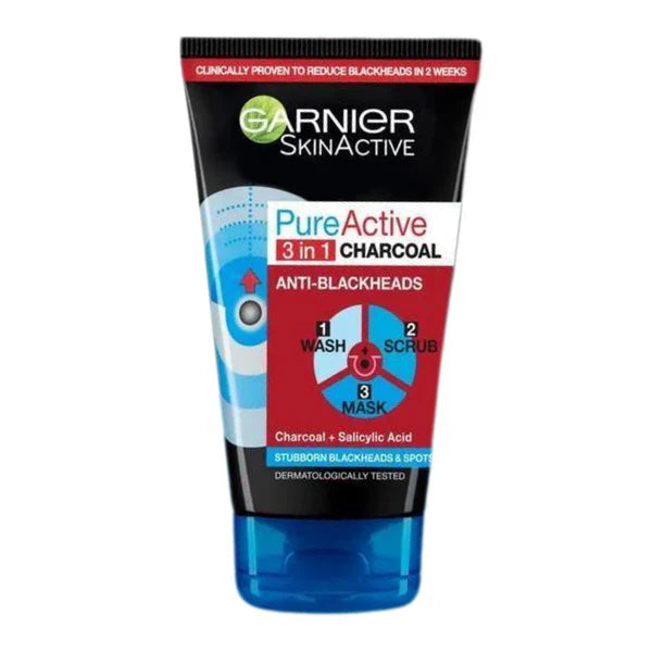 GARNIER PURE ACTIVE 3IN1 SCEUB
