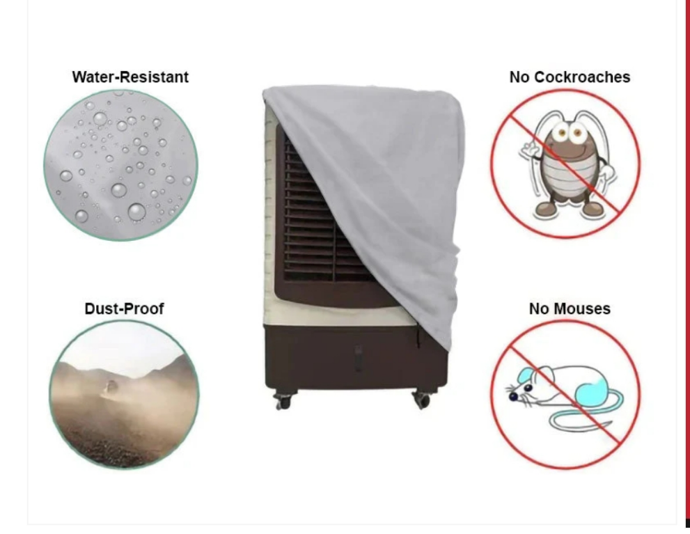 BuyDurable Waterproof Air Cooler Cover – Dust & Weather Protection SA jewelry pk