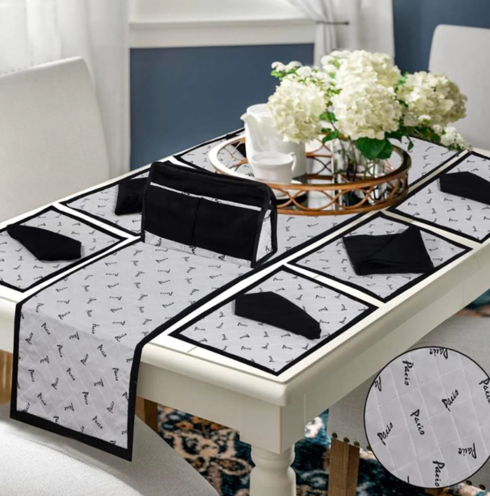 Elegant Table Runner Set – Stylish Dining Table Decor for Modern Homes SA jewelry pk