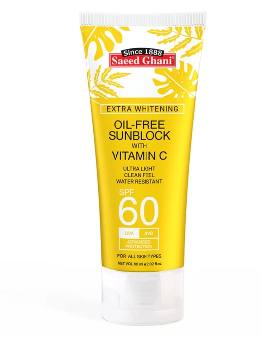 SAEED GHANI Sunblock with Vitamin C 60ml spf 60