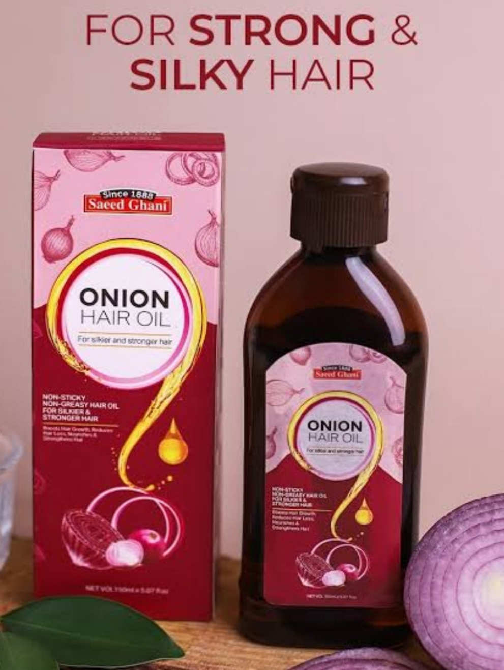 Saeed Ghani Onion Hair Growth Oil 150ml