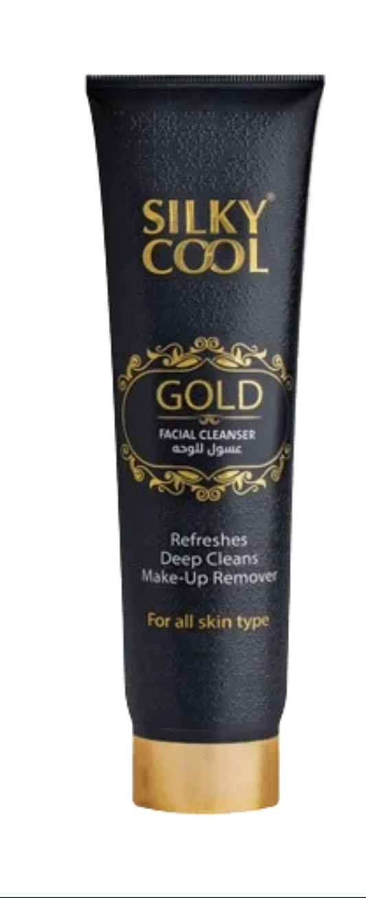 Silky Cool Gold Facial Cleanser 140ml