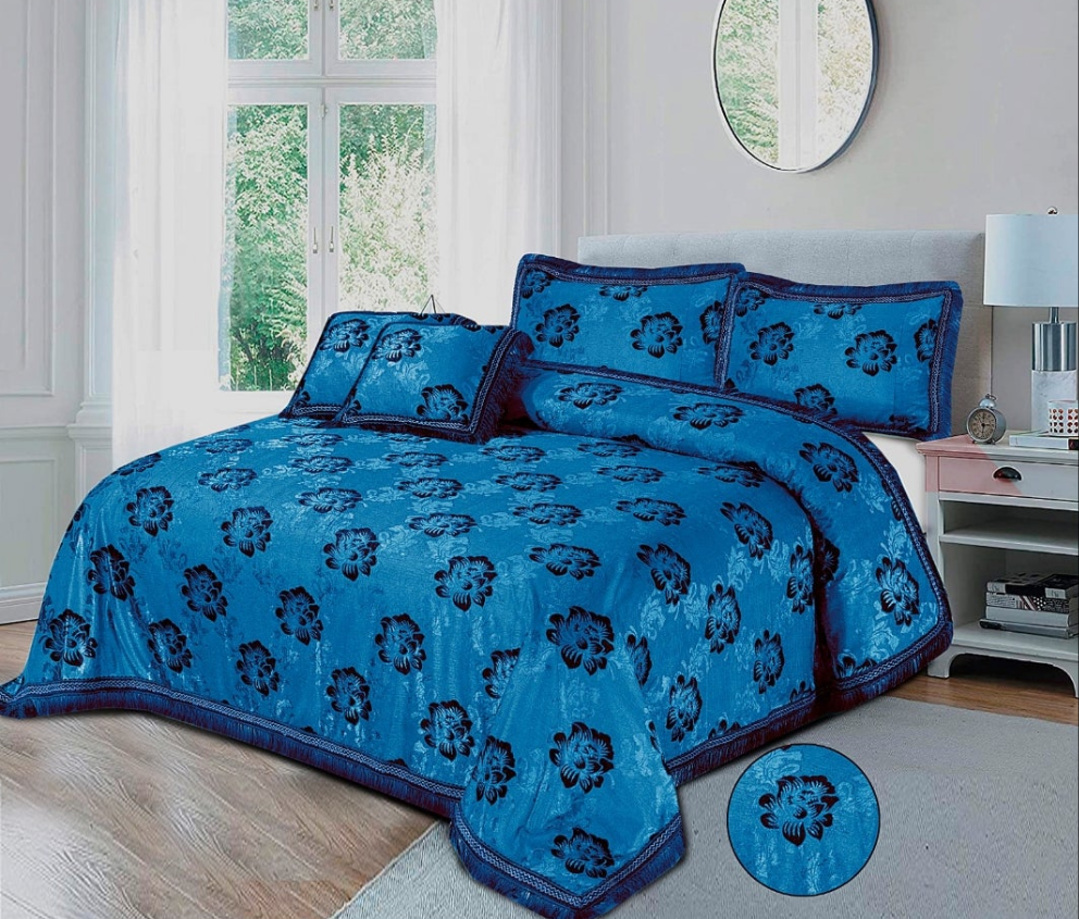 Mary gold 5pcs pluchi bedsheets set