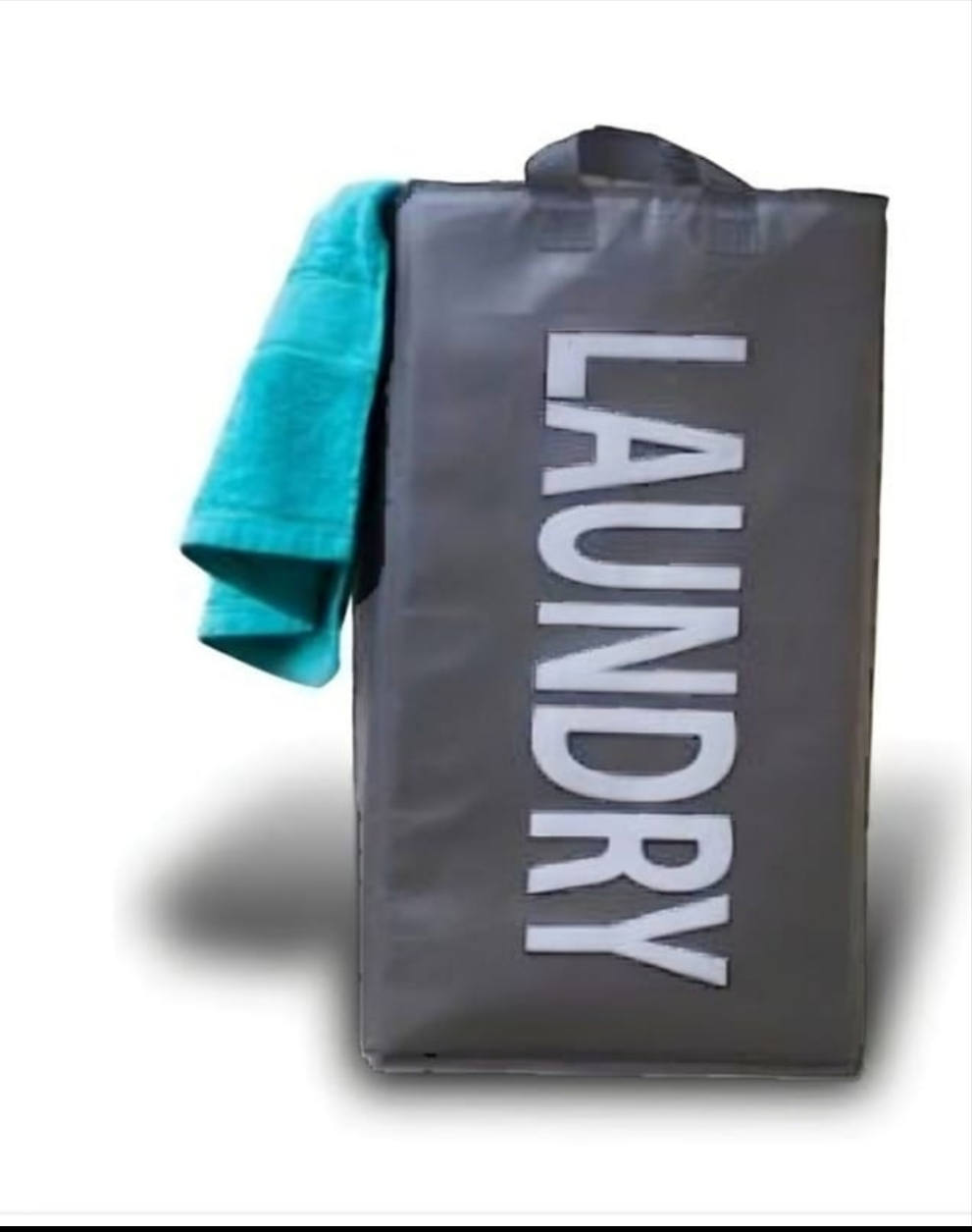 Foldable Laundry Basket – Portable & Space-Saving Hamper for Clothes & Towels SA jewelry pk
