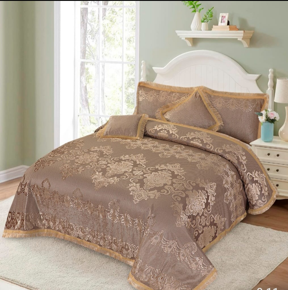 Mary gold 5pcs pluchi bedsheets set