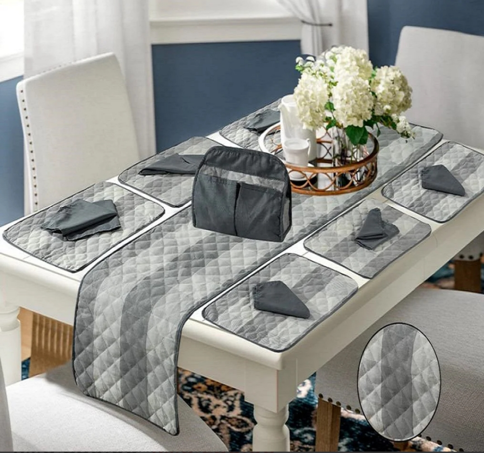 Elegant Table Runner Set – Stylish Dining Table Decor for Modern Homes SA jewelry pk