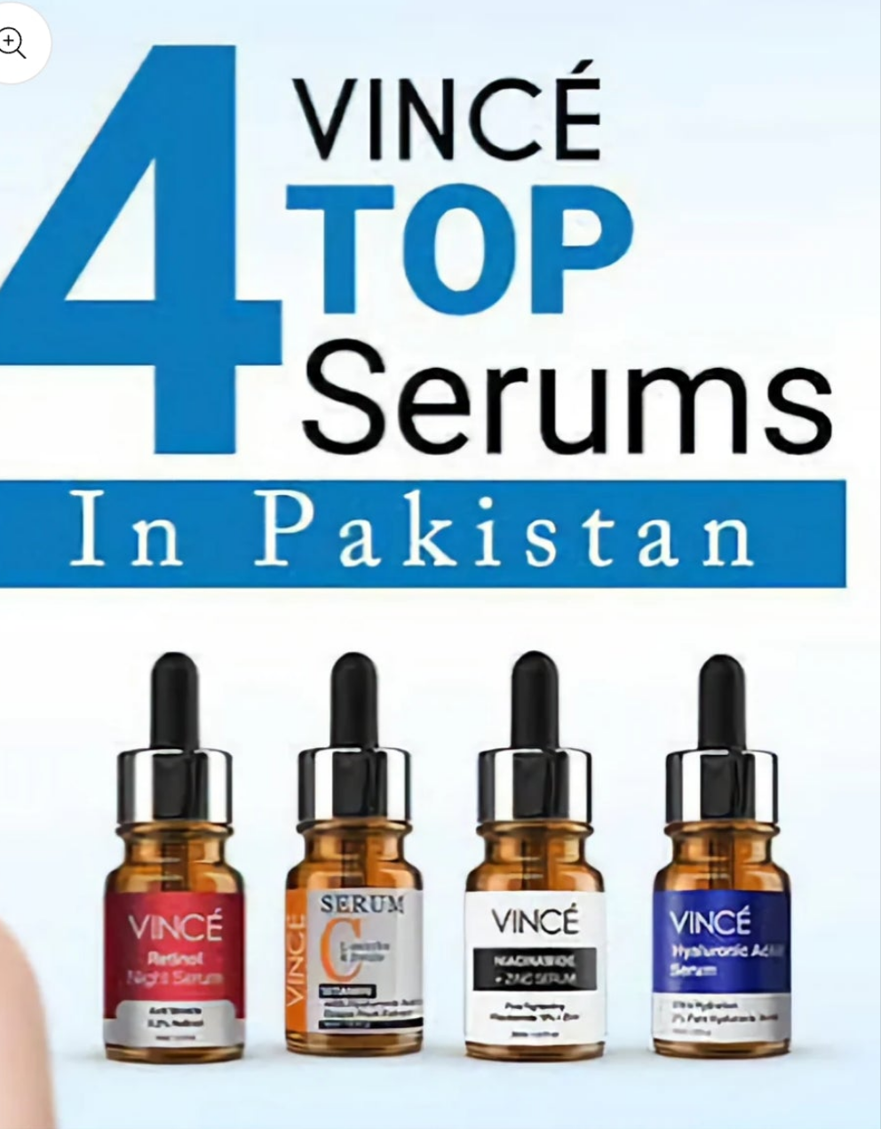 Vince all face serums 30ml