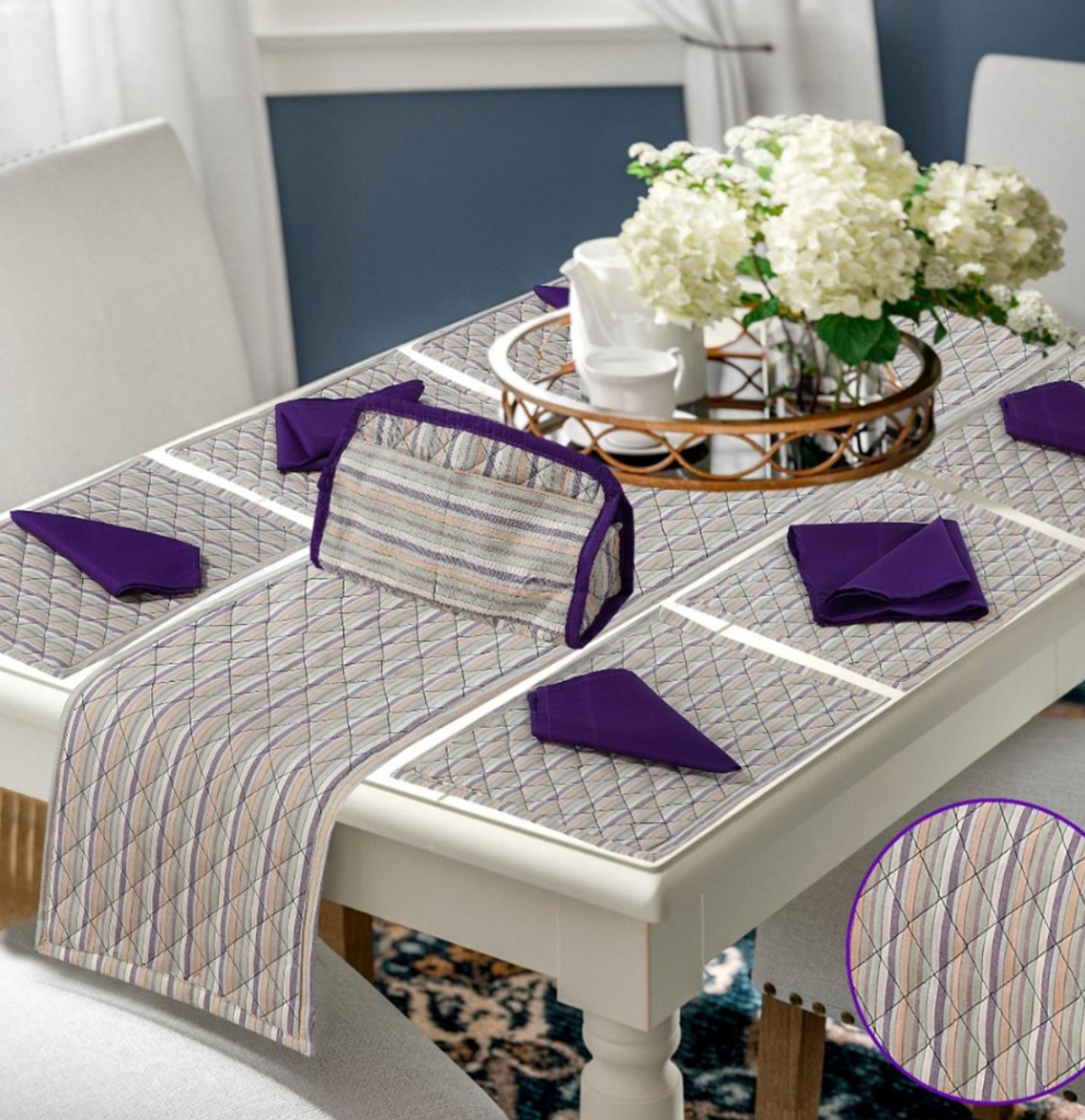 Elegant Table Runner Set – Stylish Dining Table Decor for Modern Homes SA jewelry pk
