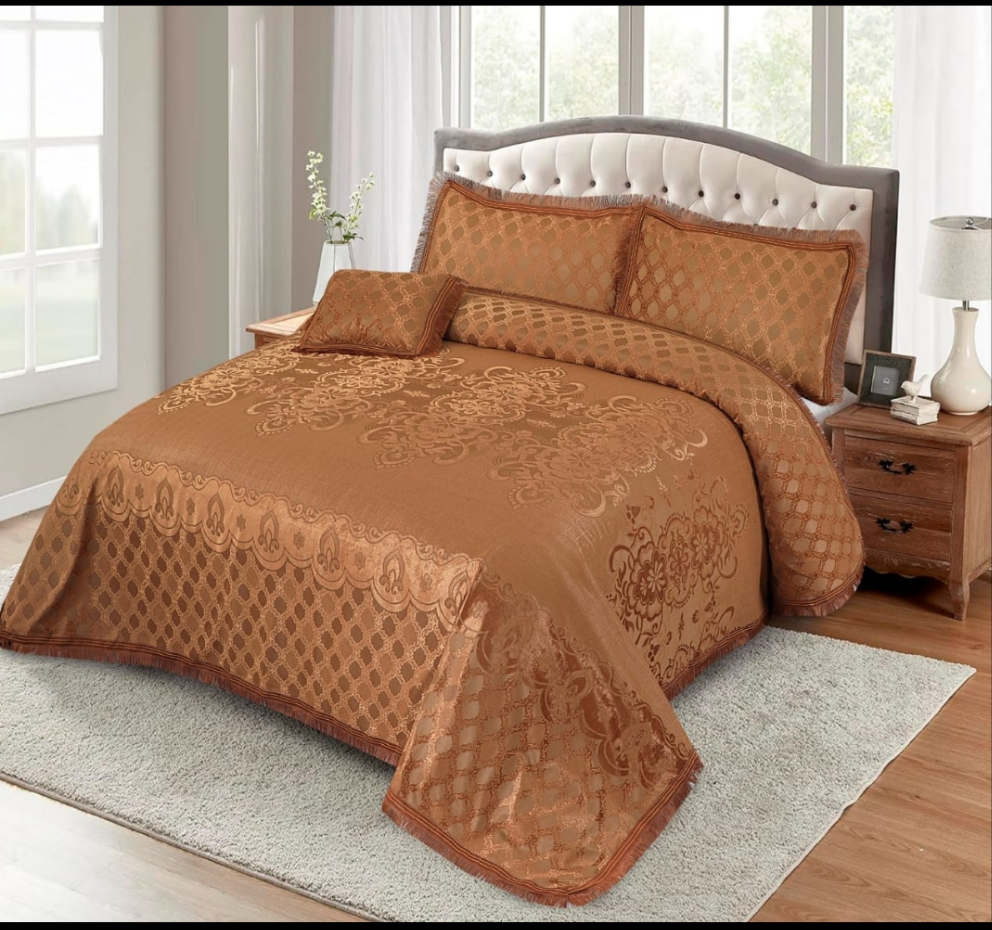 Mary gold 5pcs pluchi bedsheets set