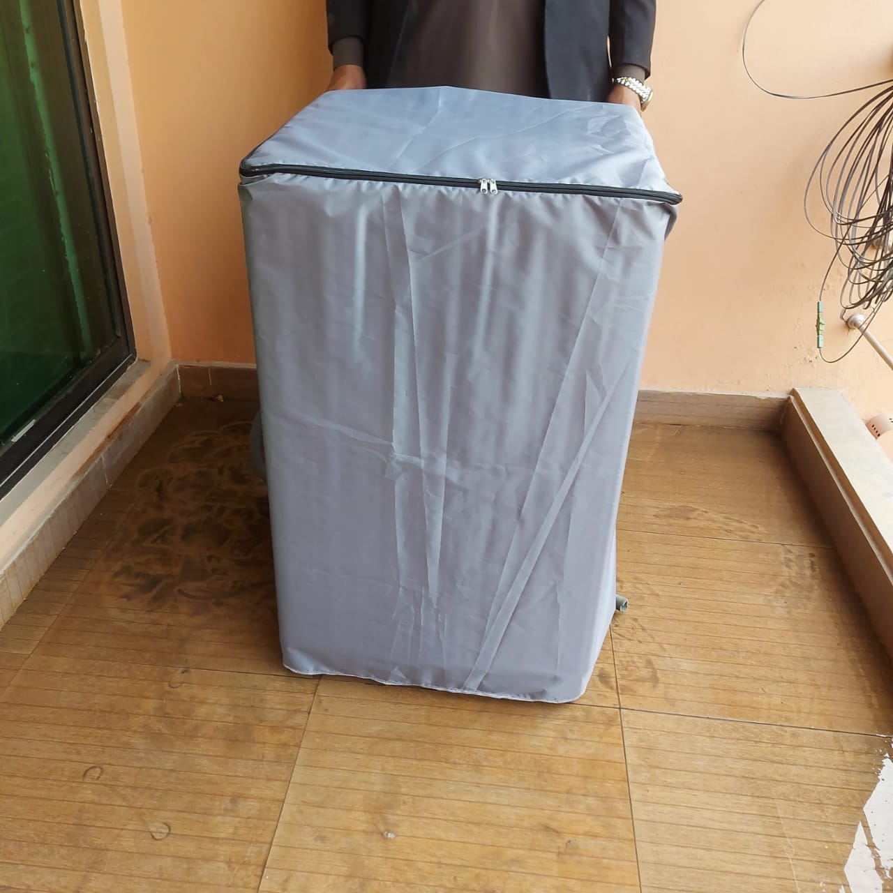 Waterproof Washing Machine Cover – Dust & Sun Protection (Top/Front Load) SA jewelry pk