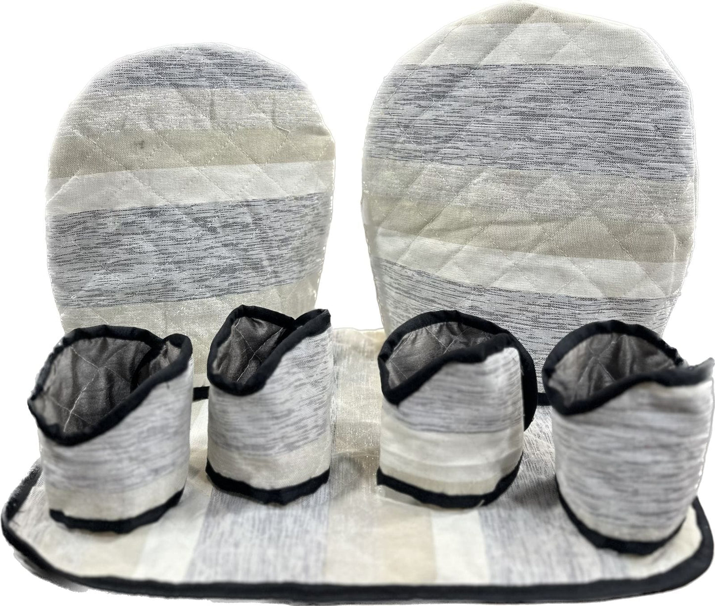 7 Pcs Tea Cozy Set for Kitchen & Table – Insulated, Washable & Beautiful Designs by SA jewelry pk