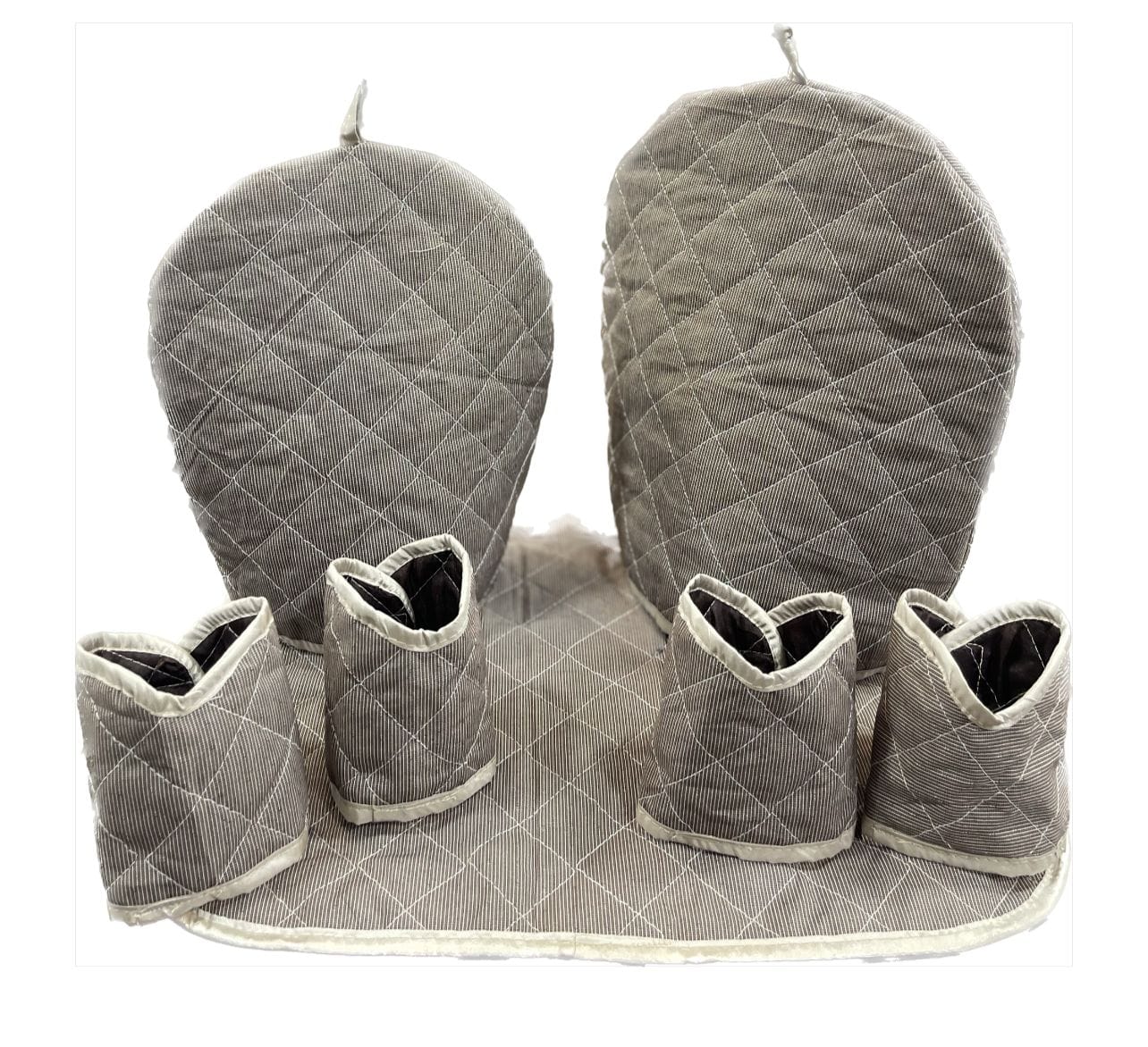 7 Pcs Tea Cozy Set for Kitchen & Table – Insulated, Washable & Beautiful Designs by SA jewelry pk