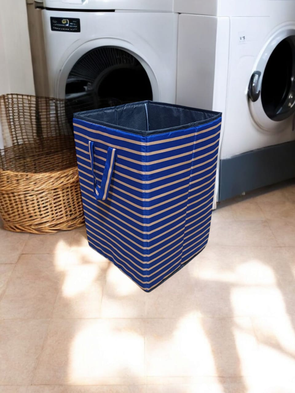 Foldable Laundry Basket – Portable & Space-Saving Hamper for Clothes & Towels SA jewelry pk