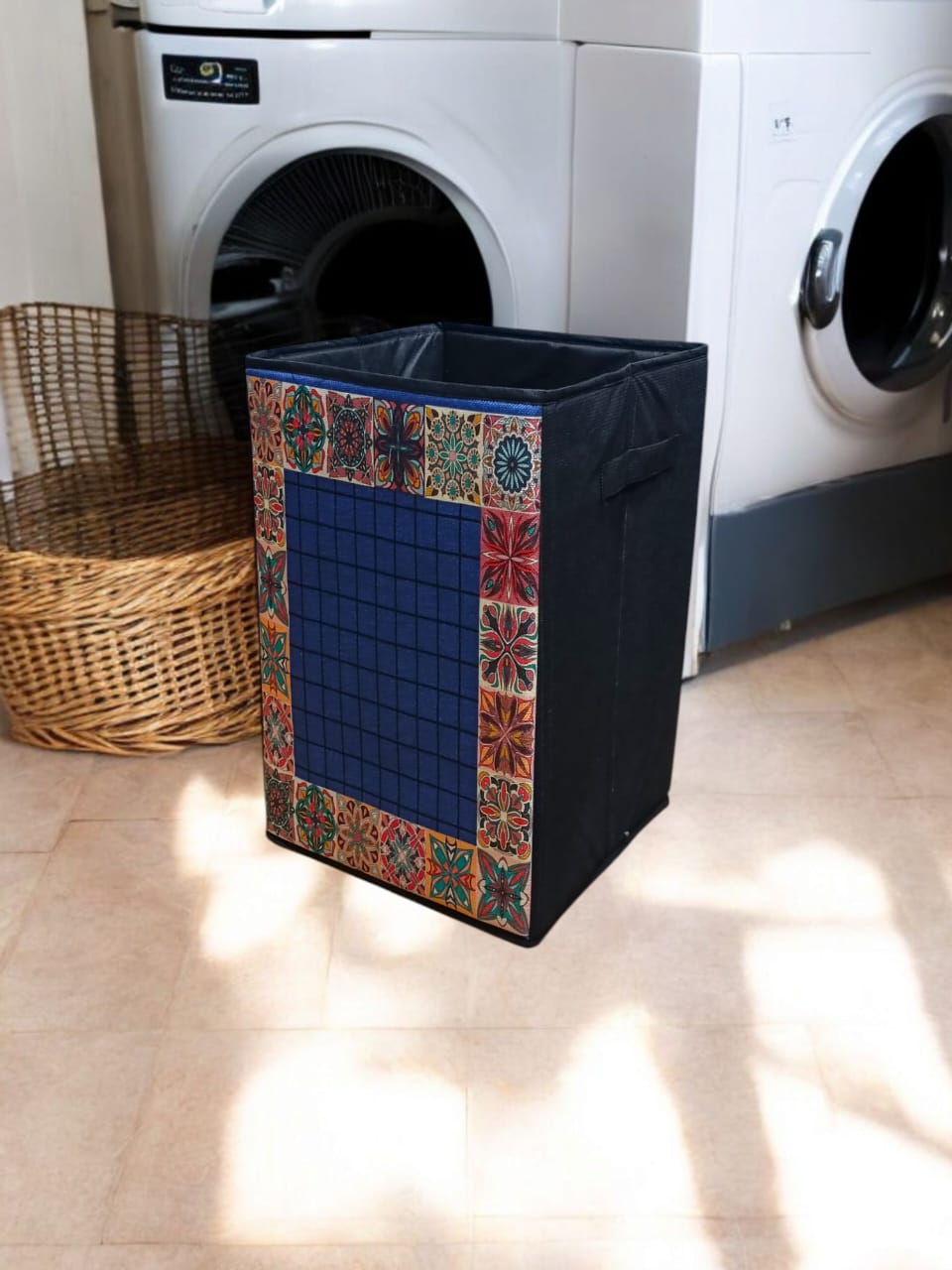 Foldable Laundry Basket – Portable & Space-Saving Hamper for Clothes & Towels SA jewelry pk