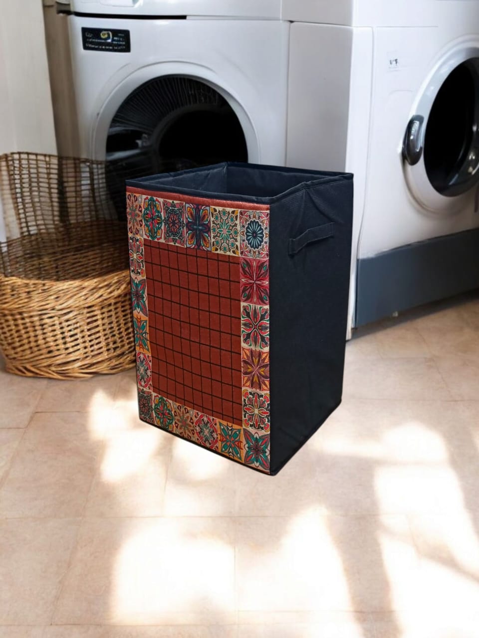 Foldable Laundry Basket – Portable & Space-Saving Hamper for Clothes & Towels SA jewelry pk