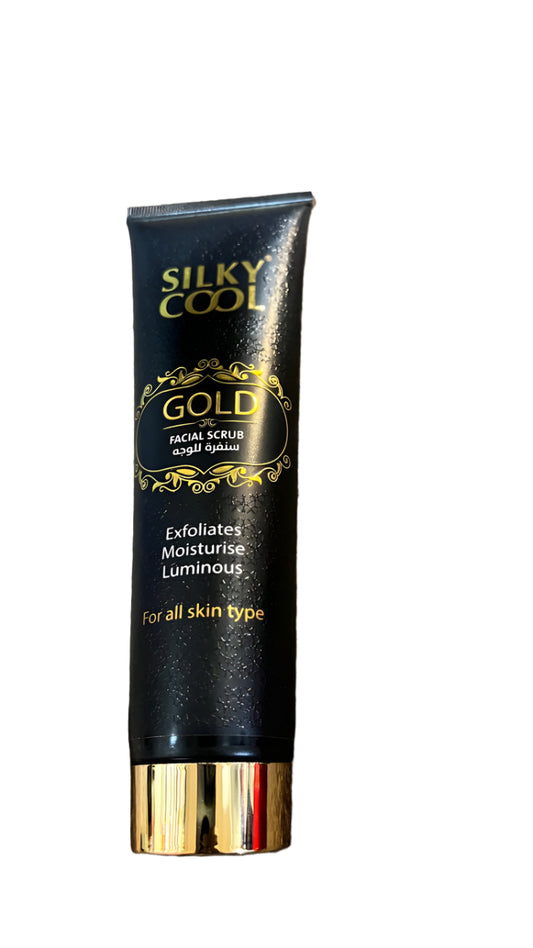 SILKY COOL GOLD FACIAL SCRUB