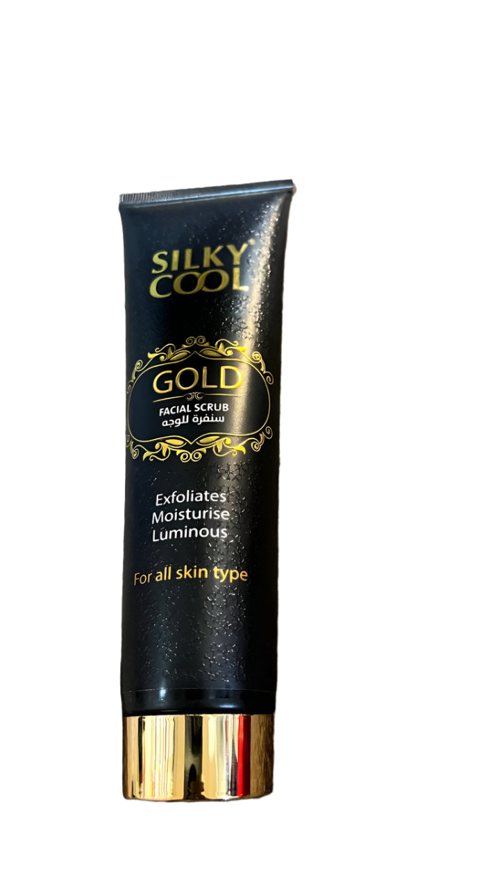 SILKY COOL GOLD FACIAL SCRUB