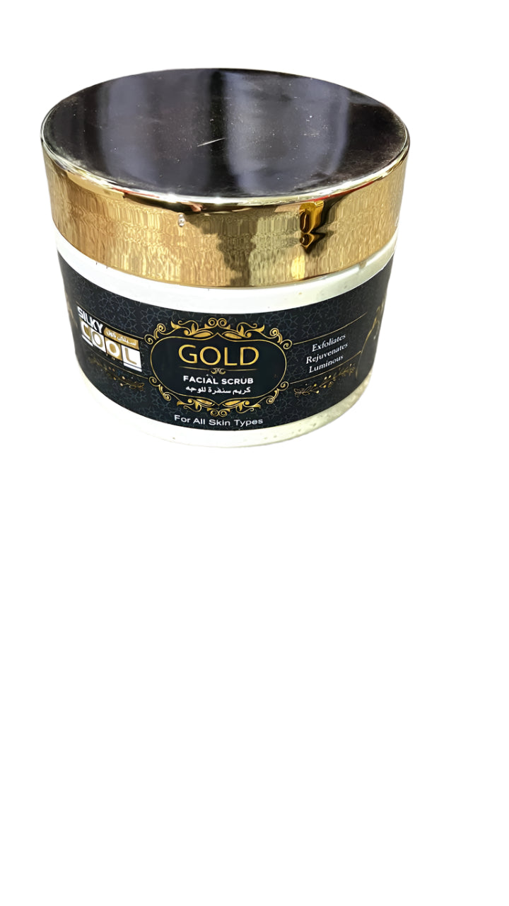 SILKY COOL GOLD FACIAL SCRUB