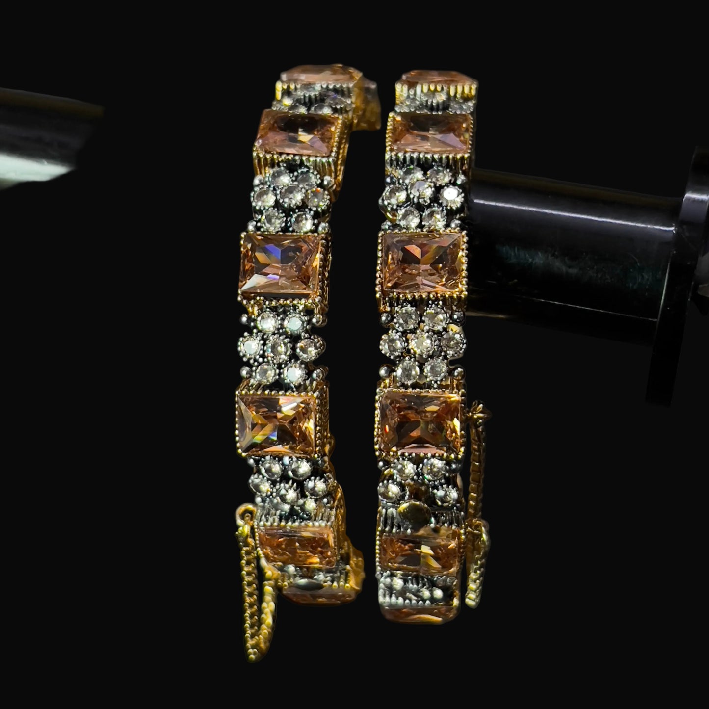 Gold plated openable bangle SA jewellery pk