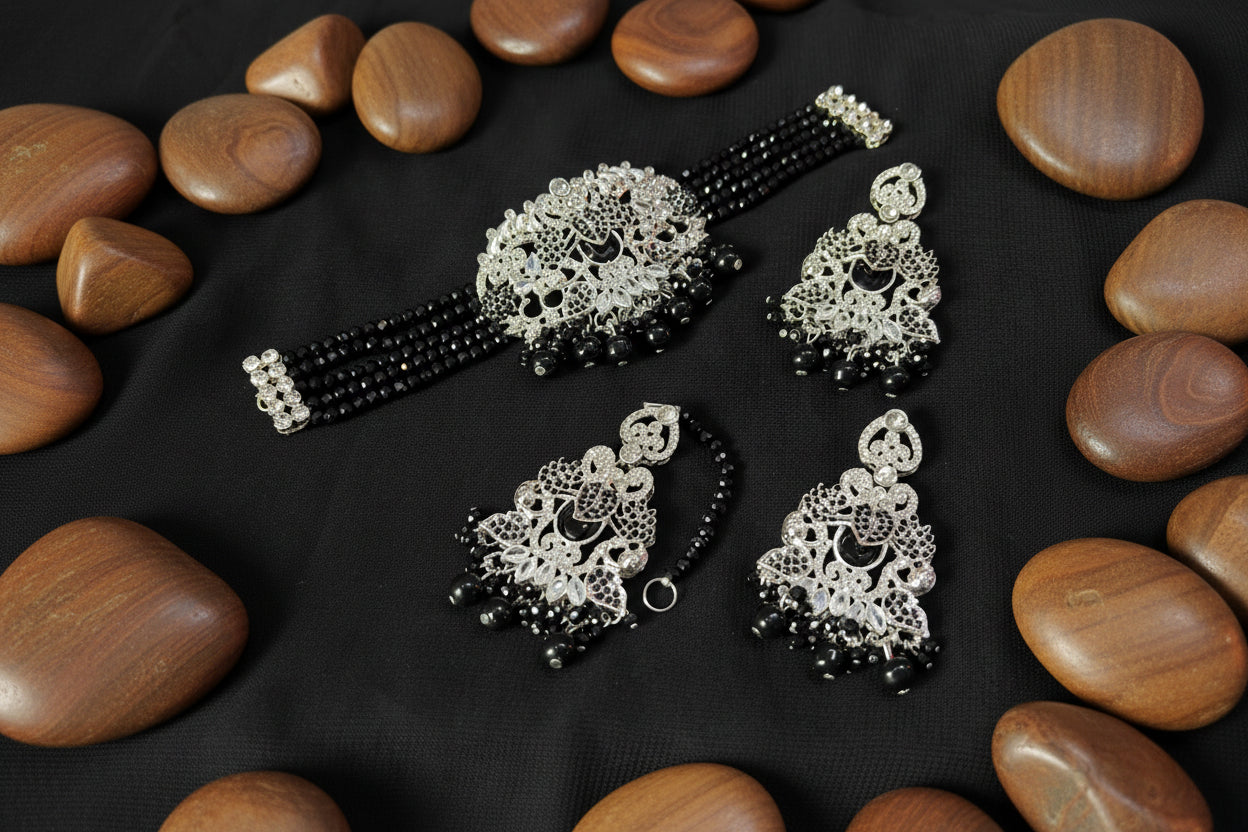 Turkish choker  set with teeka S A jewellery pk