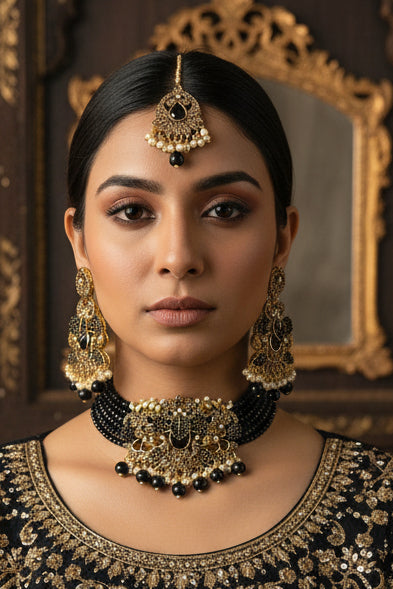 Turkish choker  set with teeka S A jewellery pk