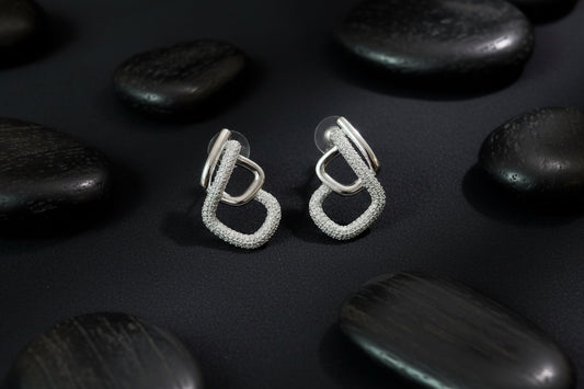 One Karat AD Zircon Earrings SA Jewewllery PK