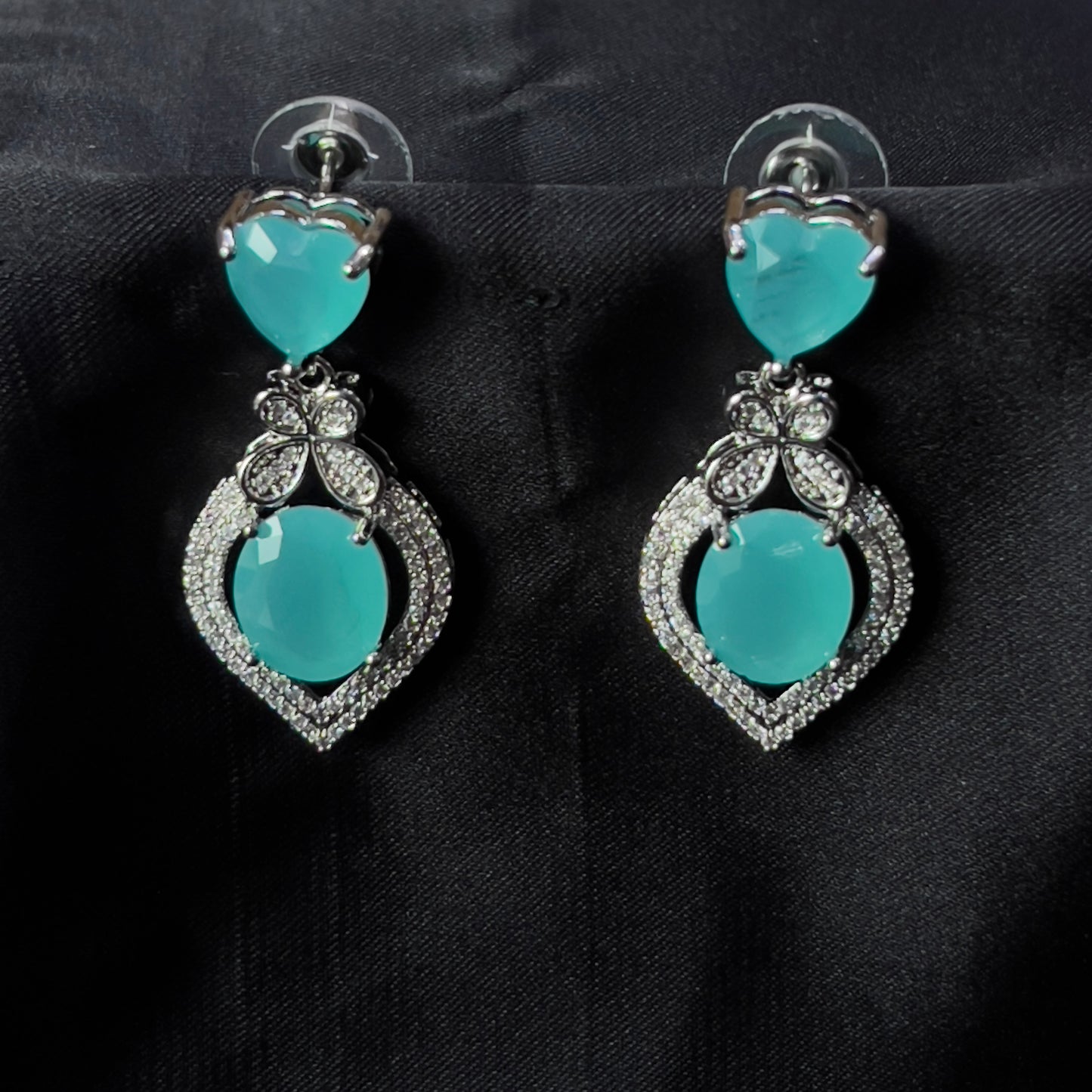 ONE Karat AD Zircon Earrings SA Jewellery pk