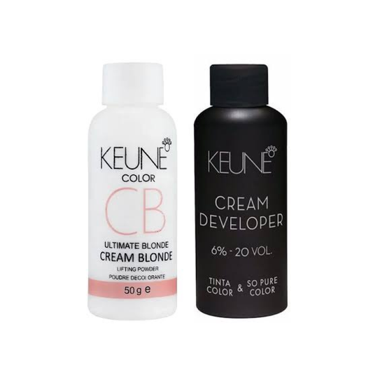 Keune CB Ultimate Blonde Cream Blonde And Cream Developer Volume 20