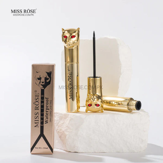 MISS ROSE Waterproof Liquid Eyeliner – Long Lasting, Smudge Proof Quick Dry Eye Makeup SA jewelry pk 