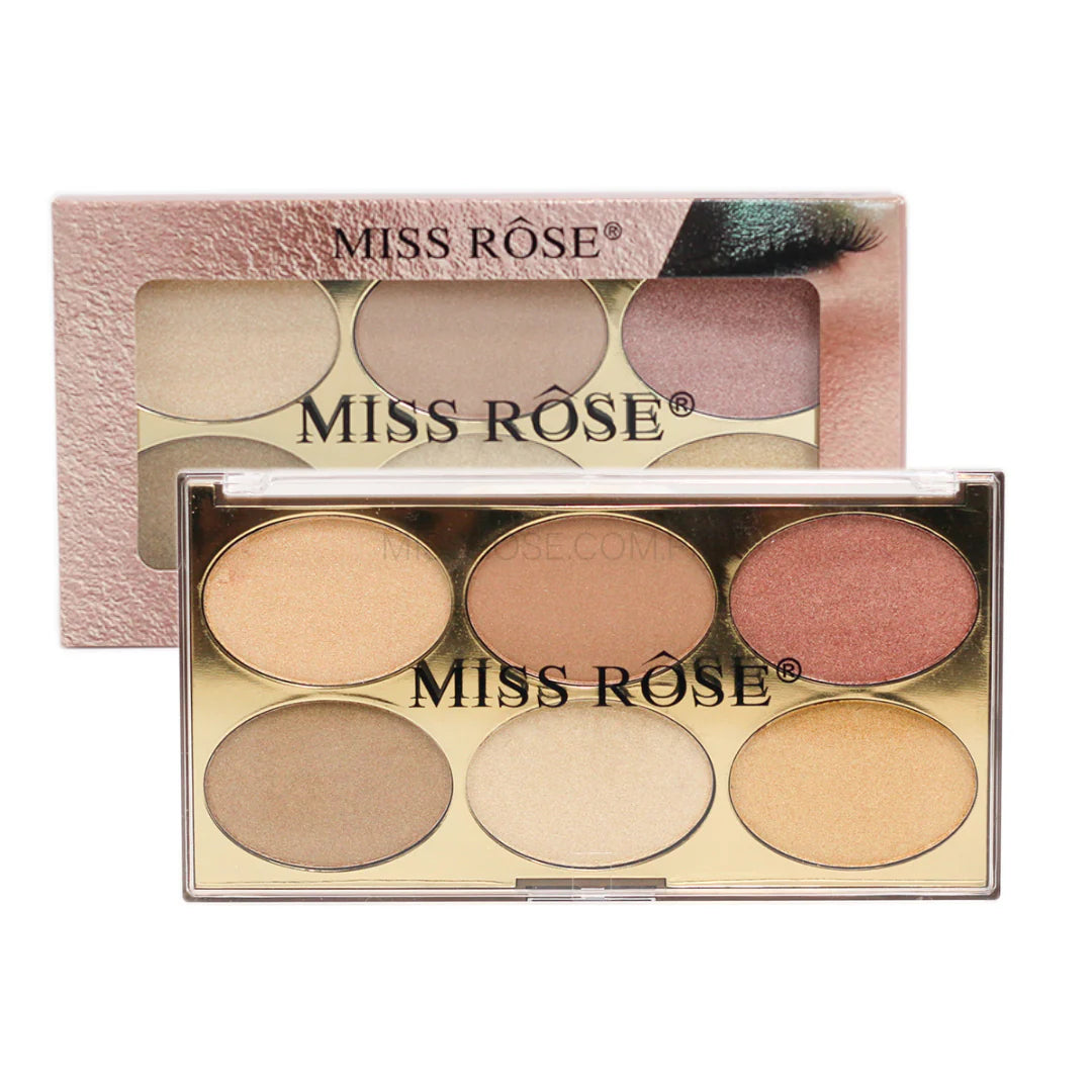 MISS ROSE HIGHLIGHTER 6 COLOR KIT