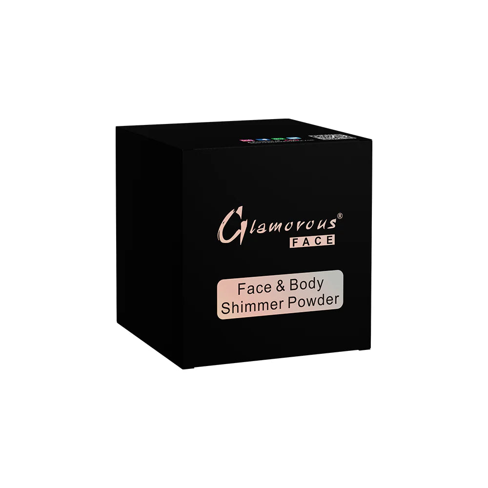 GLAMOROUS FACE  FACE & BODY SHIMMER POWDER