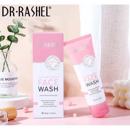 Dr Rashel Niacinamide Whitening Face Wash – Brightening, Dark Spot Removal & Pore Minimizer – 100g"