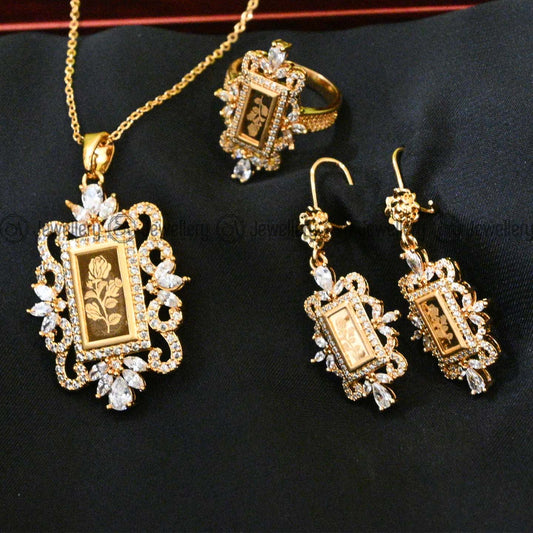 Golden Locket Set