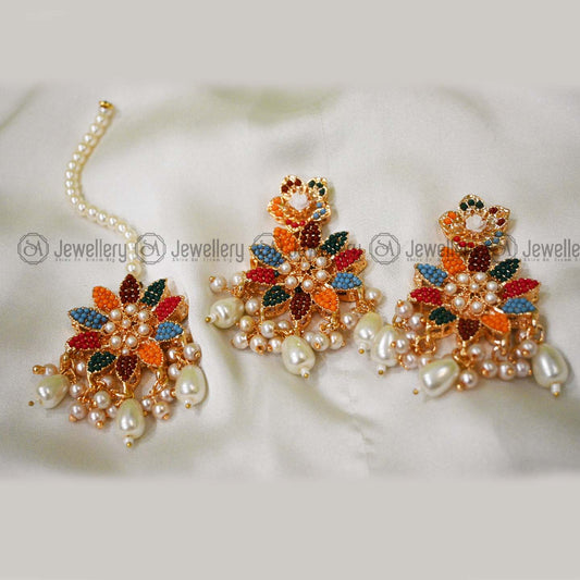 Vibrant Multi-Color Choker Set