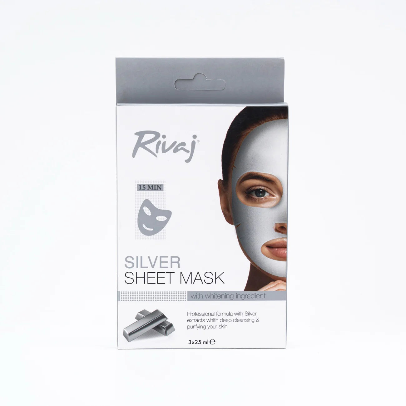 RIVAJ Silver Sheet Mask