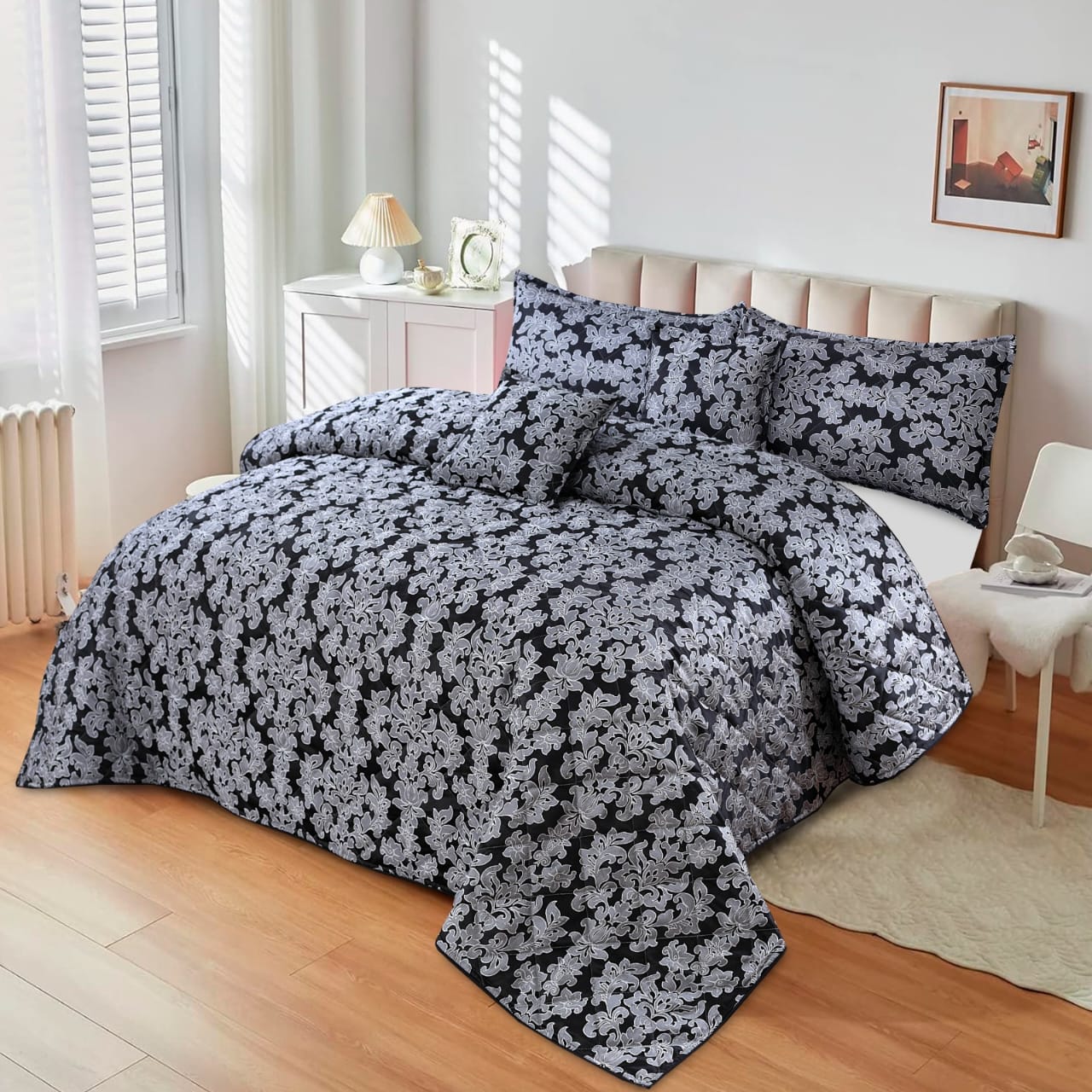 GERBER QUILTED BEDSPREAD SET - 5 PCS