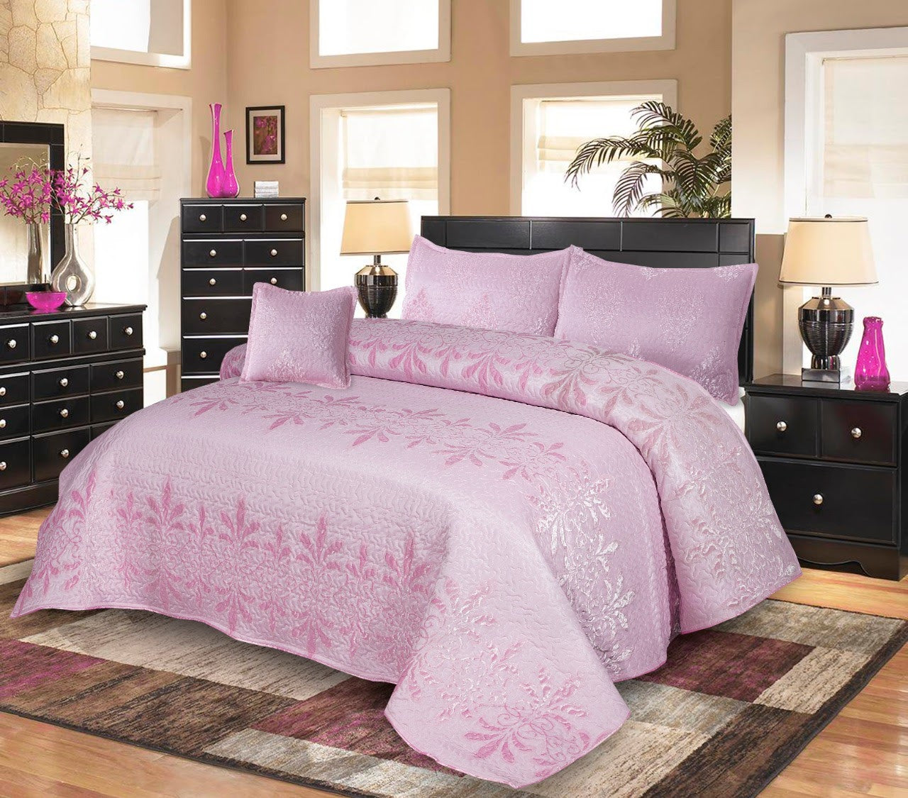GERBER QUILTED BEDSPREAD SET - 5 PCS