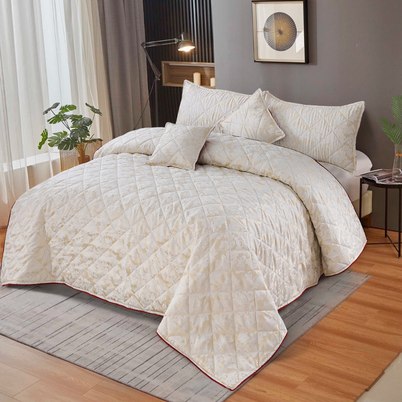 GERBER QUILTED BEDSPREAD SET - 5 PCS