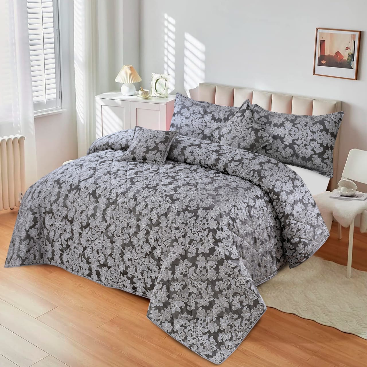 GERBER QUILTED BEDSPREAD SET - 5 PCS