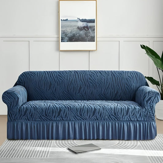 Zebra Style Sofa Cover – Bold & Stylish Animal Print Couch Covers in Pakistan | SAJewelryPK