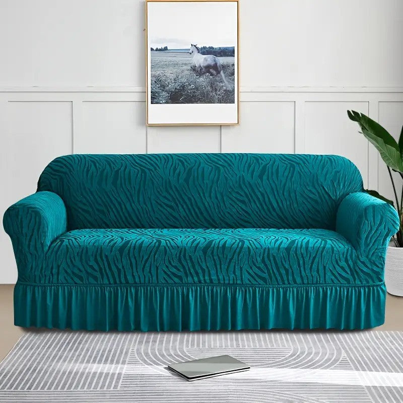 Zebra Style Sofa Cover – Bold & Stylish Animal Print Couch Covers in Pakistan | SAJewelryPK