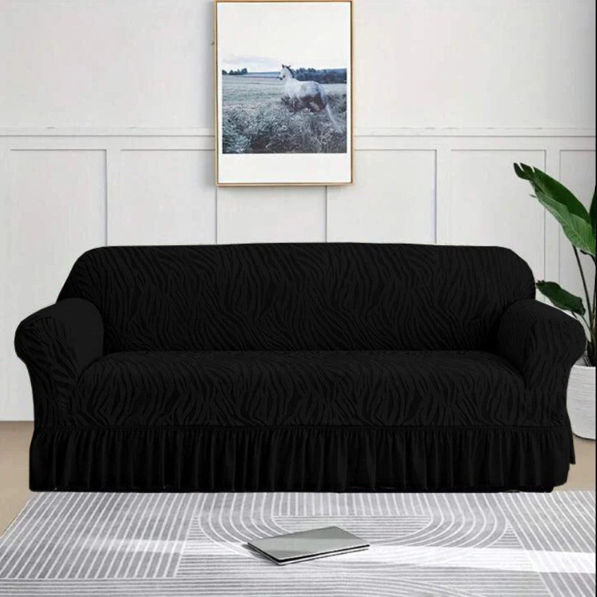 Zebra Style Sofa Cover – Bold & Stylish Animal Print Couch Covers in Pakistan | SAJewelryPK
