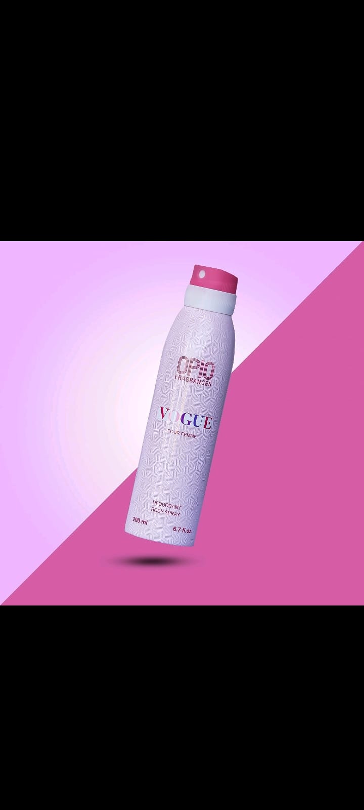 OPIO VOUGE PURE FEMME DEODORANT SPAY BODY SPRAY FOR WOMEN
