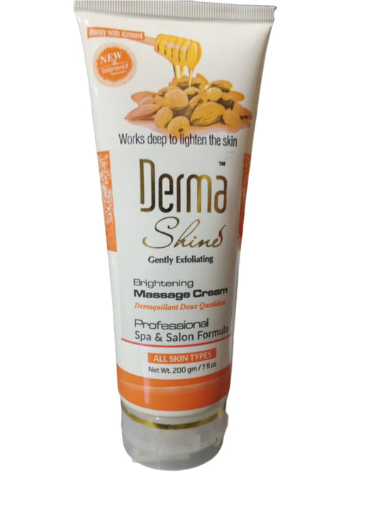 DERMA SHINE BRIGHTENING MASSAGE CREAM