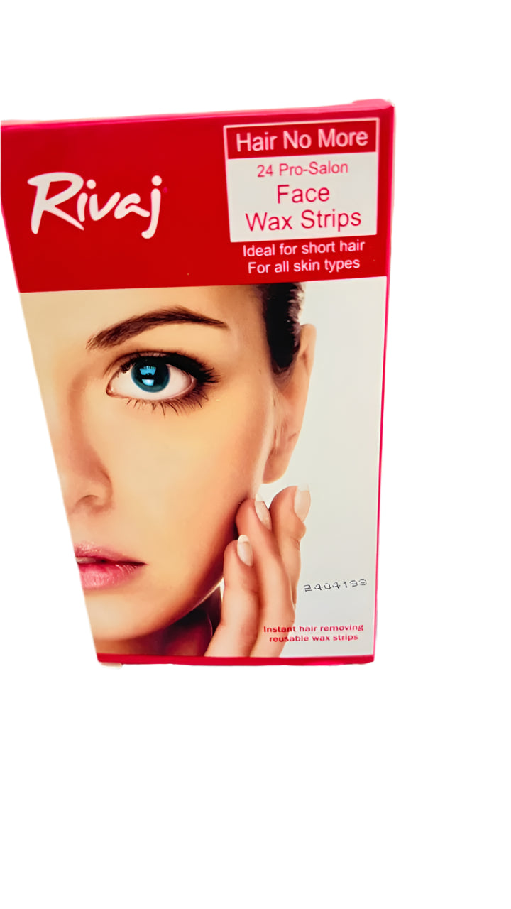 RIVAJ FACE WAX STRIP