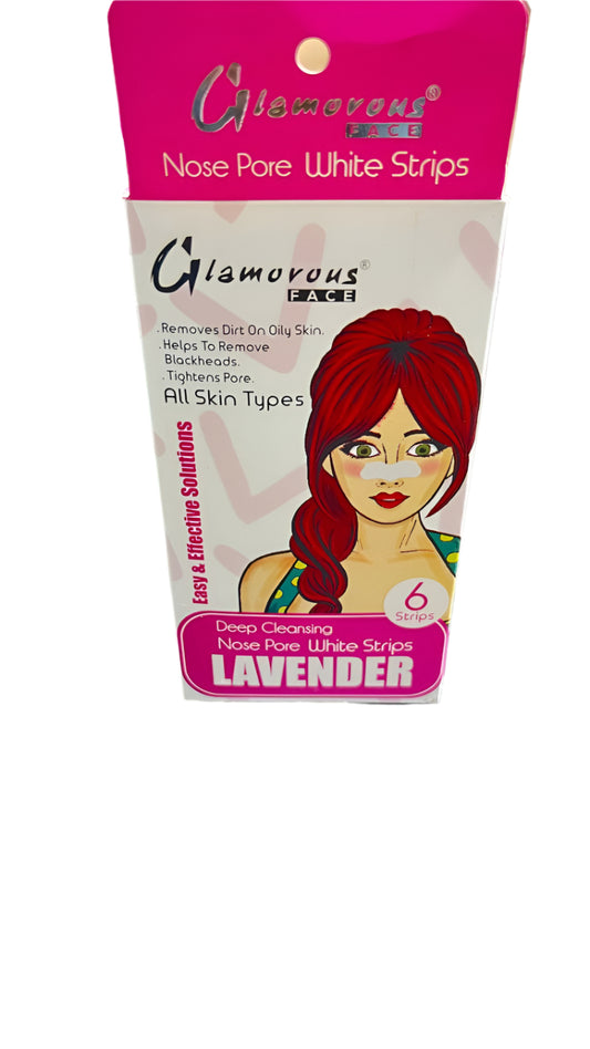 GLAMOROUS NOSE PORE WHITE STRIPS