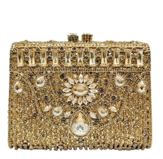 Bridal Diamond Clutch for Women – Elegant Crystal Evening Purse SA jewelry pk