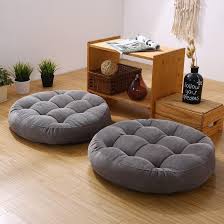 Luxurious Velvet Round Cushion – Soft & Elegant Floor SA jewelry pk