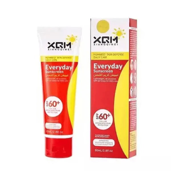 XQM Huameizi Skin Defense Daily Care – SPF Protection & Moisturizing Sunscreen 80ml SA jewelry pk