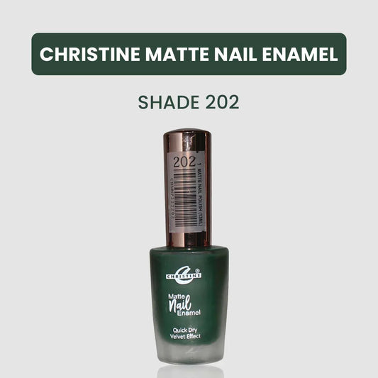 “Christine Matte Nail Enamel – All Shades Available – Long Lasting Nail Polish | SAJewelryPK”